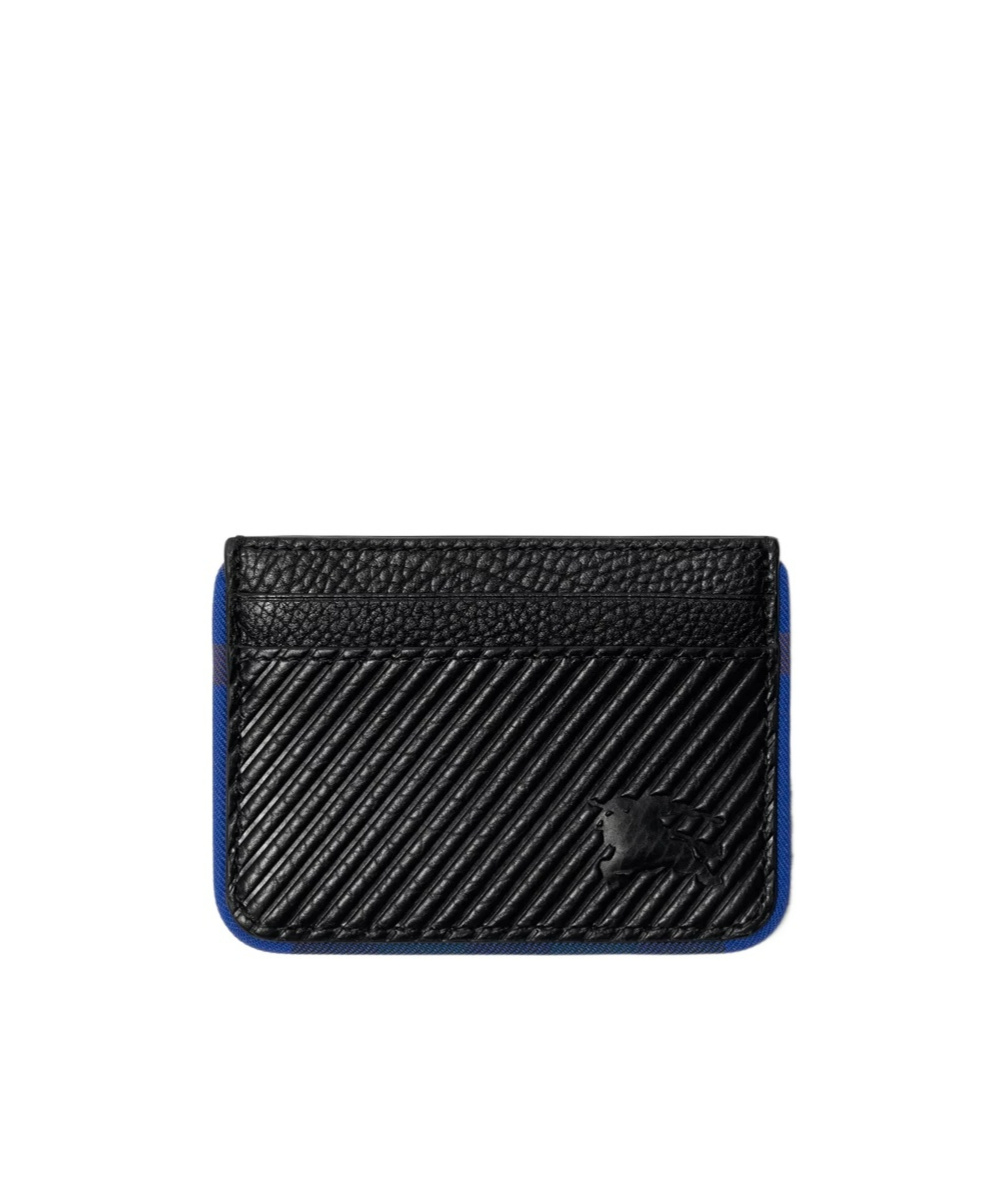Burberry Heritage Ekd Card Case In Black