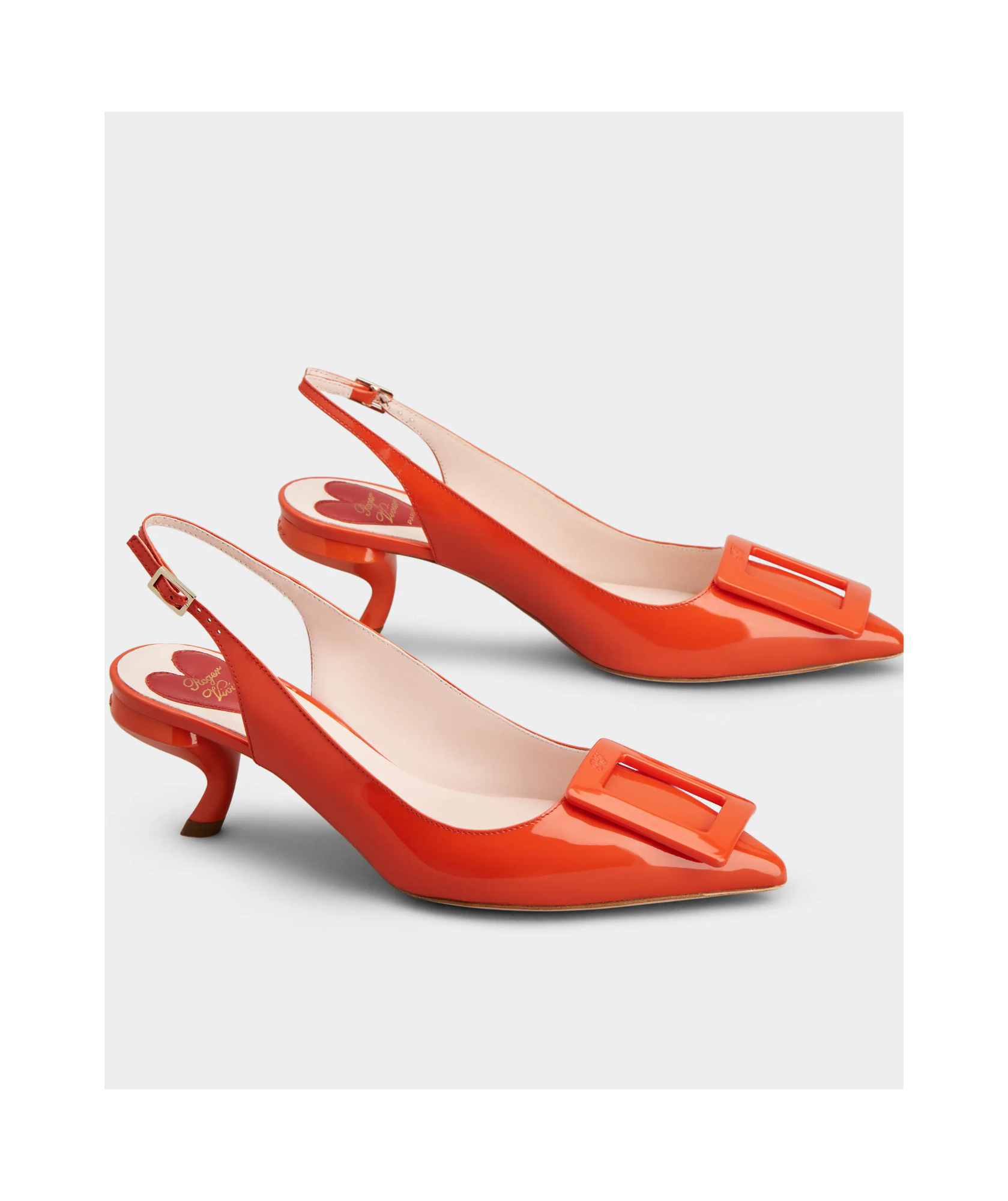 Roger Vivier Woman Pumps Red Size 8 Calfskin In Red