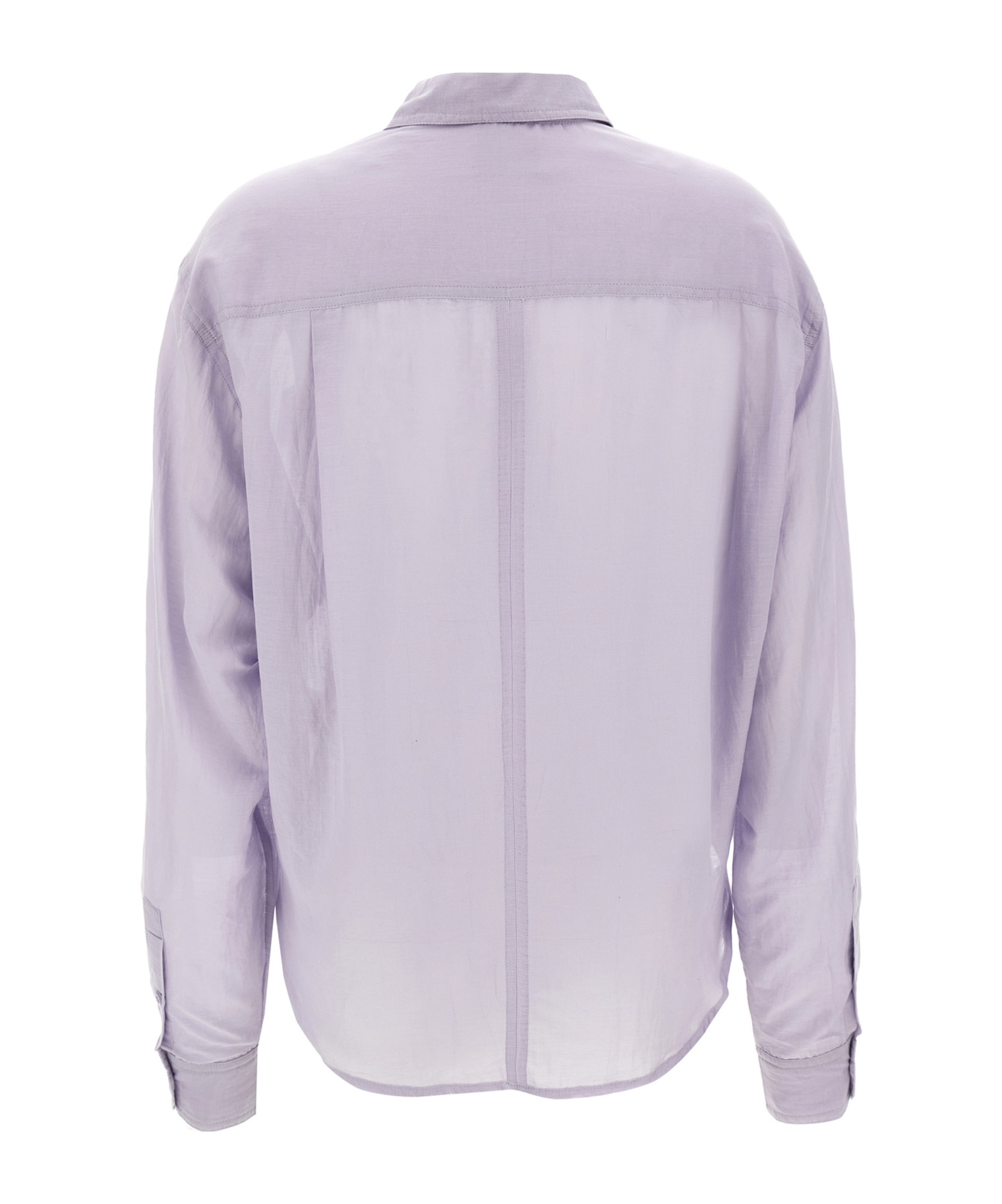 Isabel Marant Étoile Long-sleeved Shirt In Purple