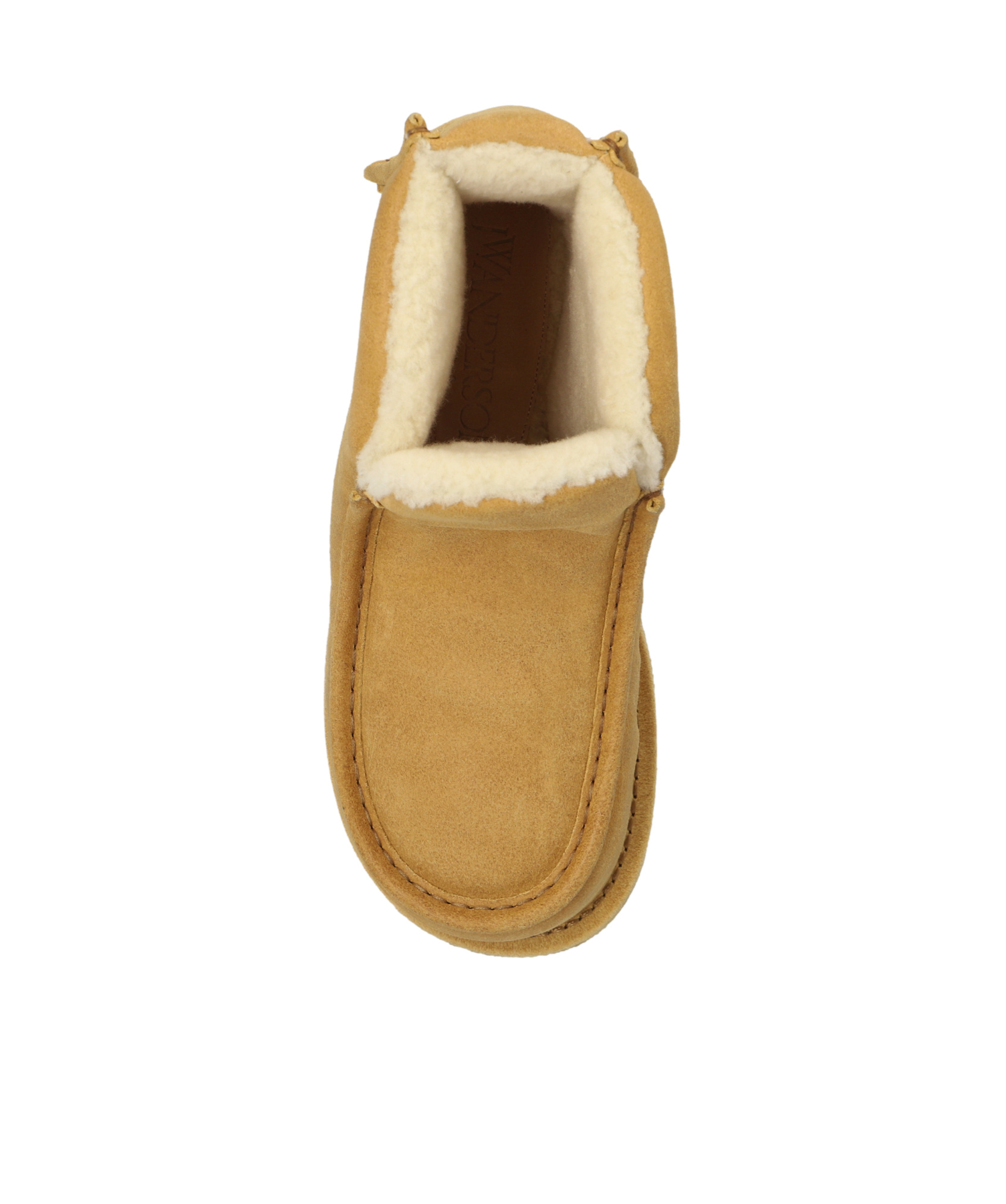 Jw Anderson Suede Ankle Boots In Brown