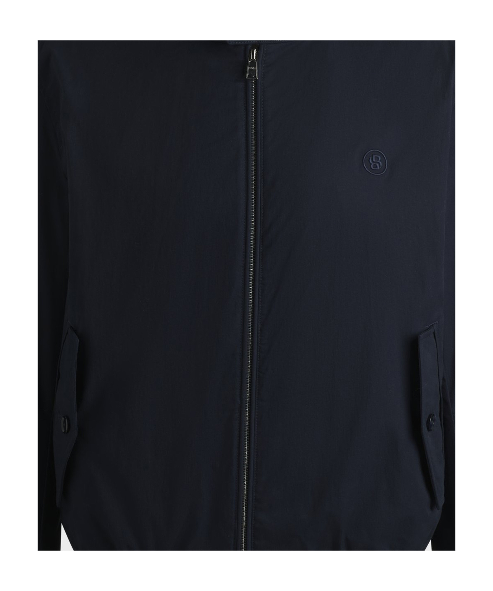 Hugo Boss Coiner Cotton Blend Casual Jacket In Black