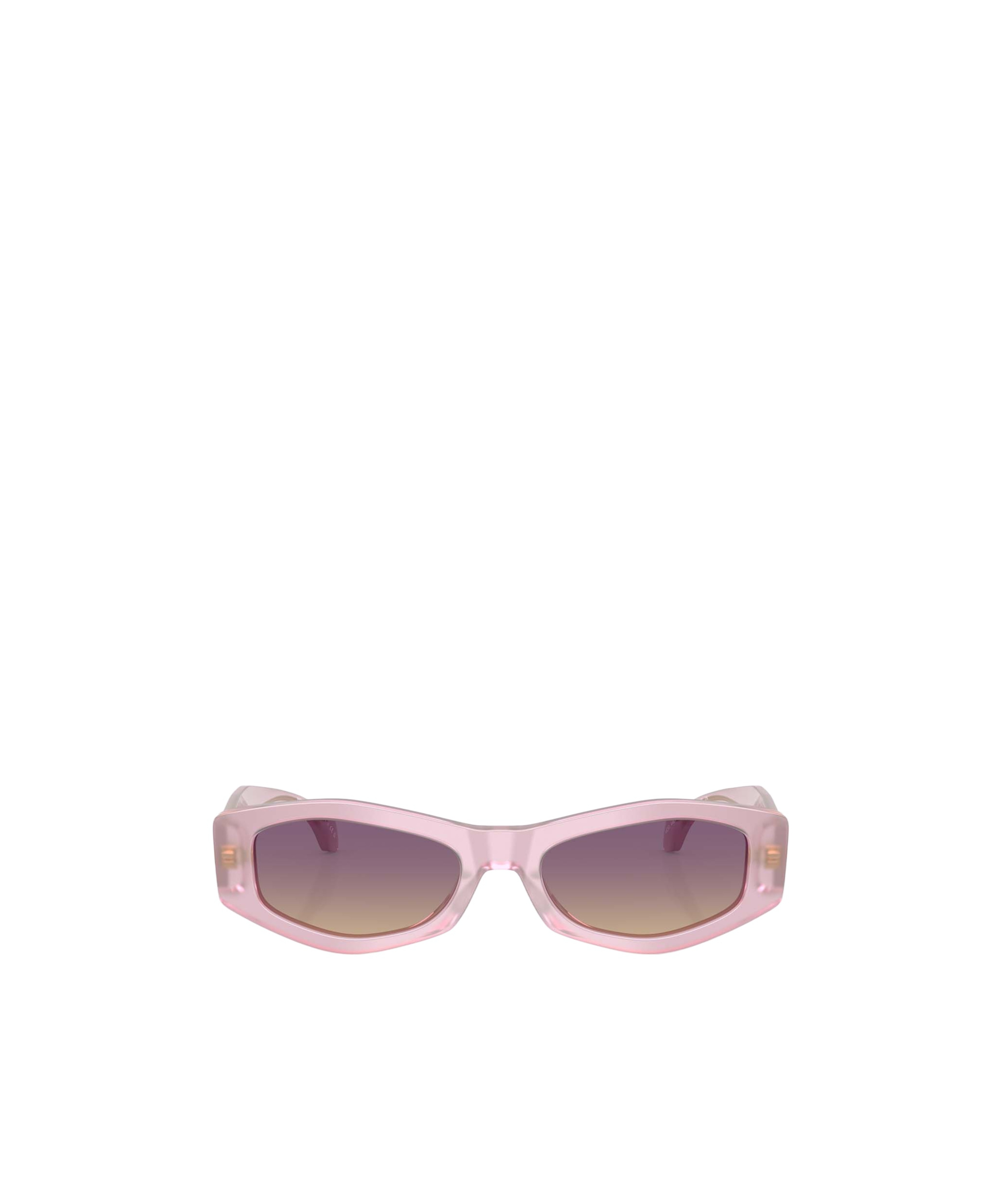 Versace Violet Gradient Yellow Geometric Ladies Sunglasses Ve4487 551370 54 In Pink