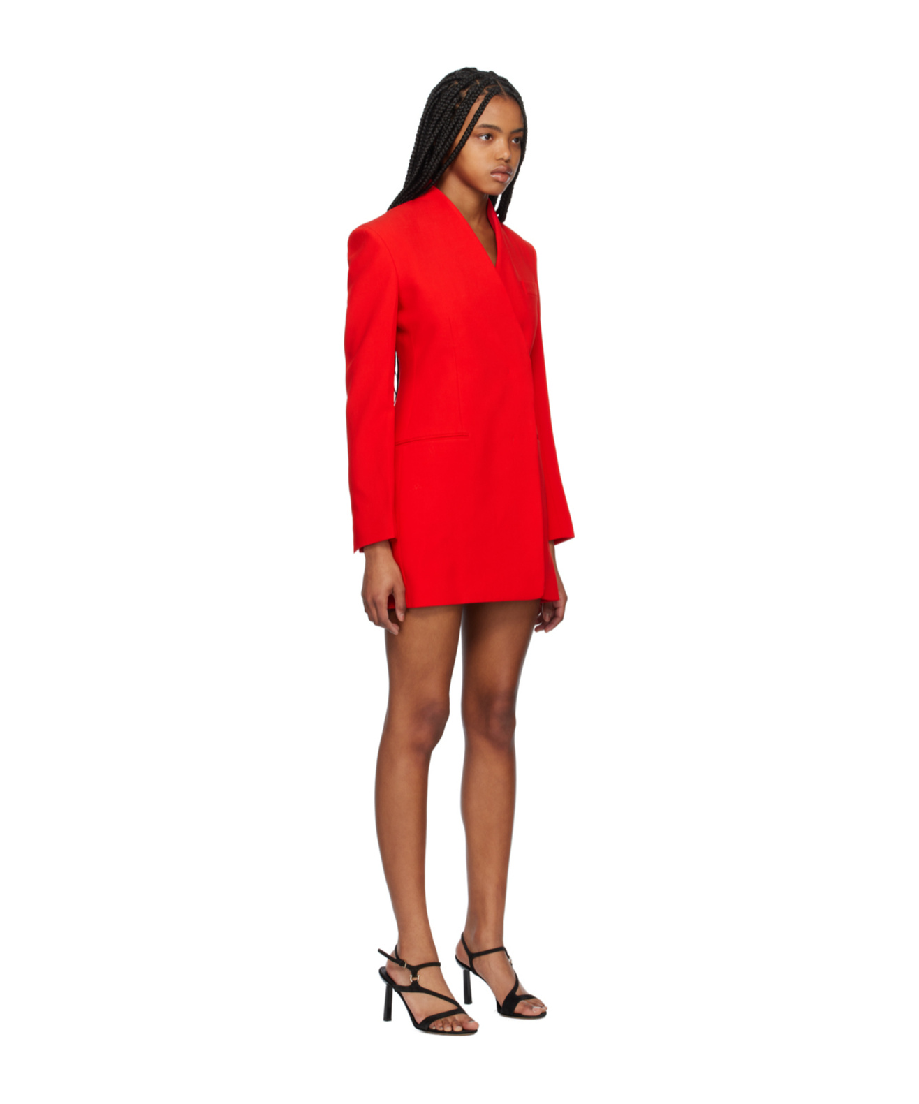 Ferragamo Woman Suit Jacket Red Size 2 Virgin Wool In Red