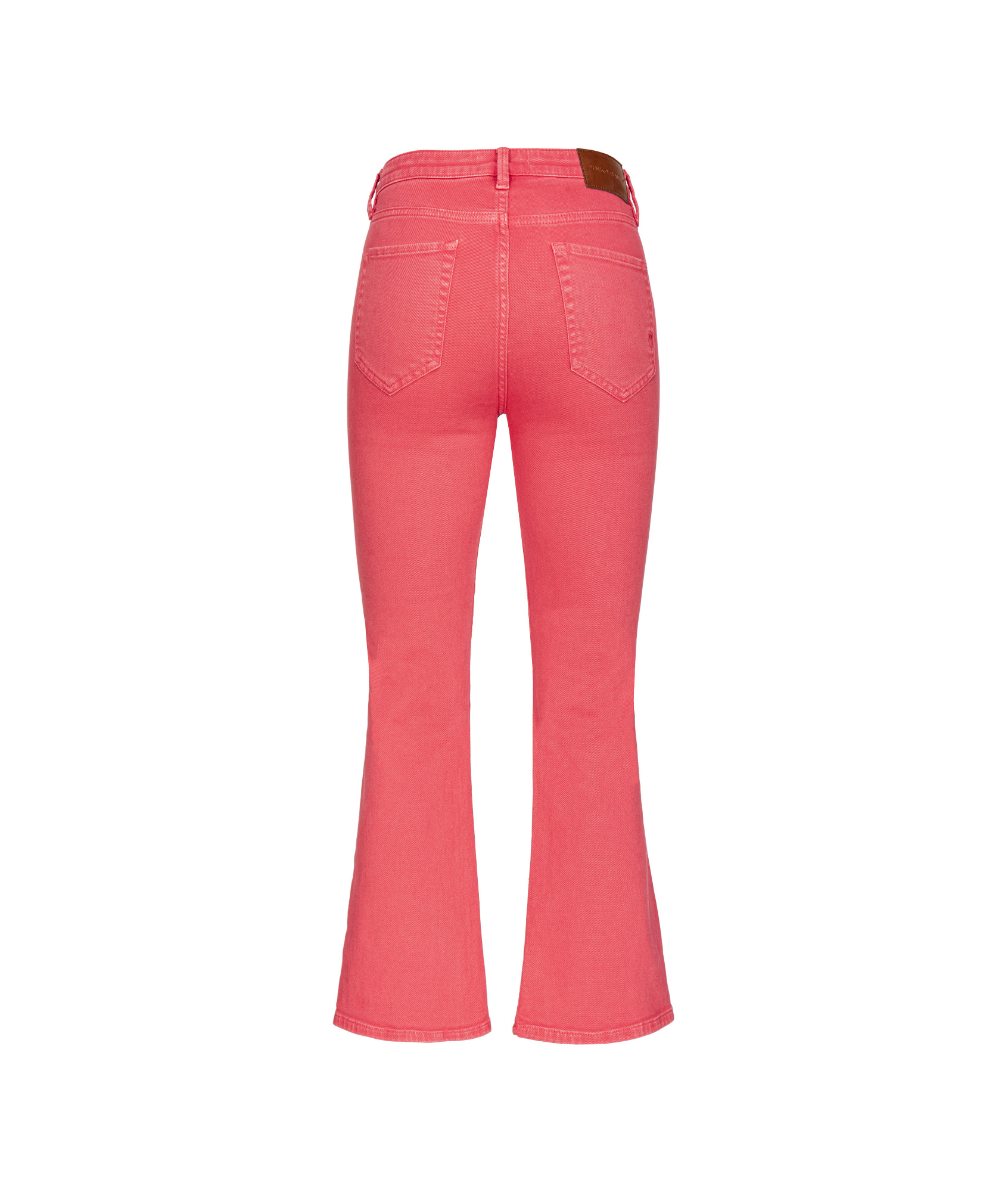 Pinko Belt-loop Casual Pants In Red