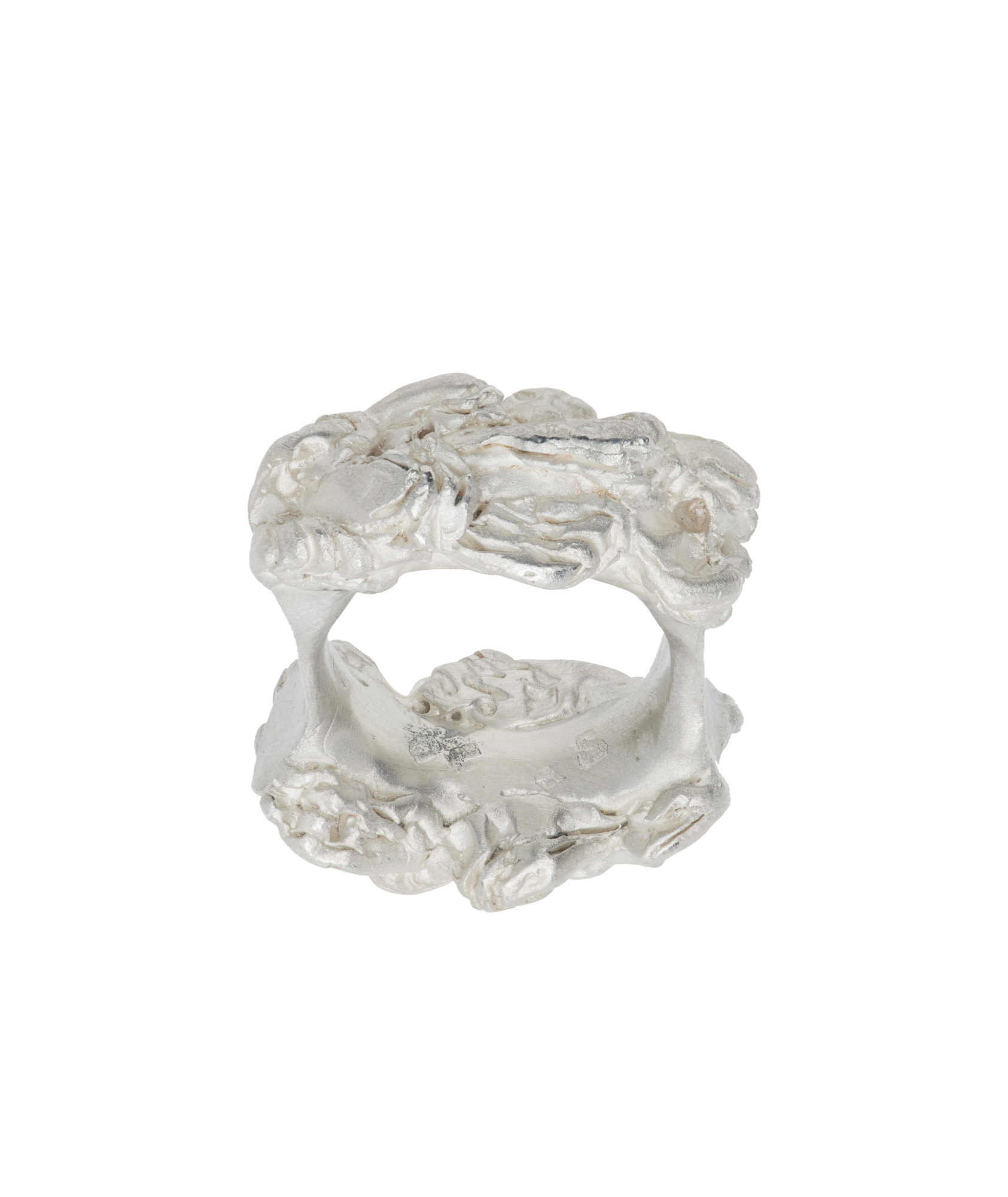Our Legacy Oyster Grande Ring In Gray