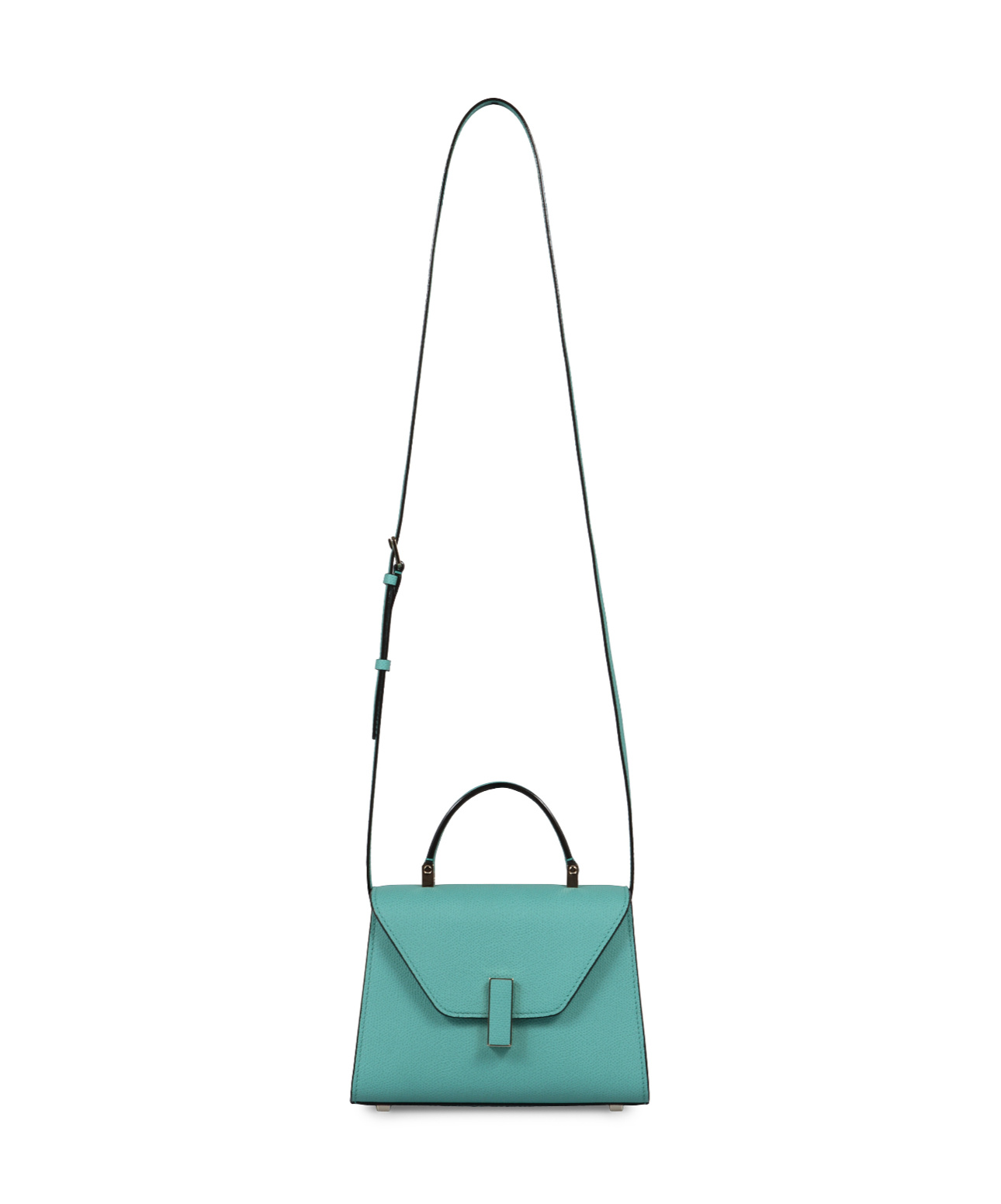 Valextra Iside Small Crossbody Bag In Blue