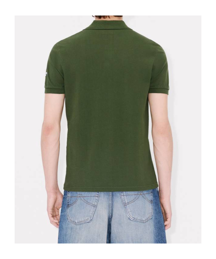 Kenzo Elephant-embroidered Polo Shirt