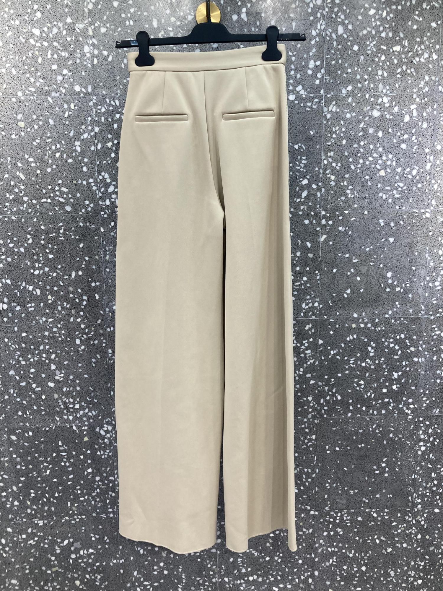 Max Mara Wide Pants In White