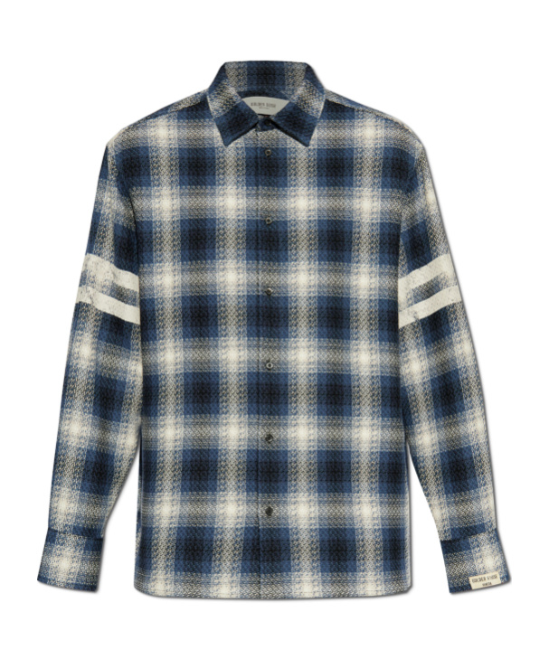 Golden Goose Long-sleeved Shirt In Gray