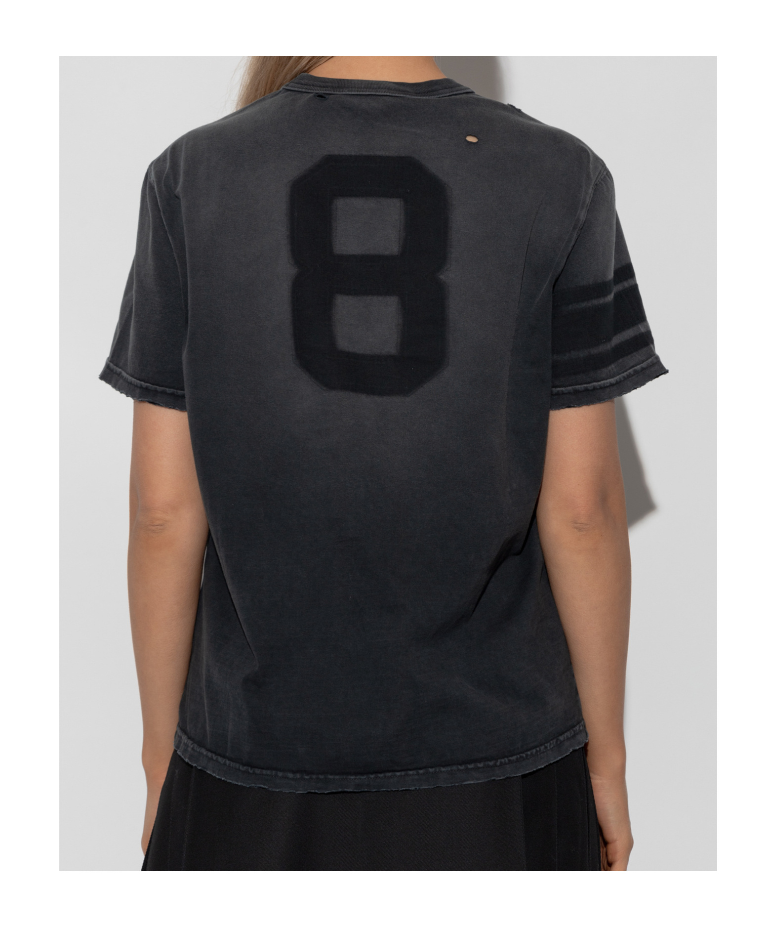 Misbhv Pseudo Intellectual T-shirt In Black