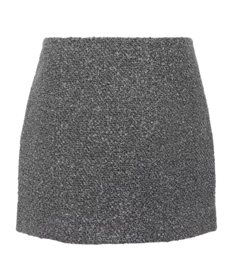 Patou High-waisted Mini Skirt In Black