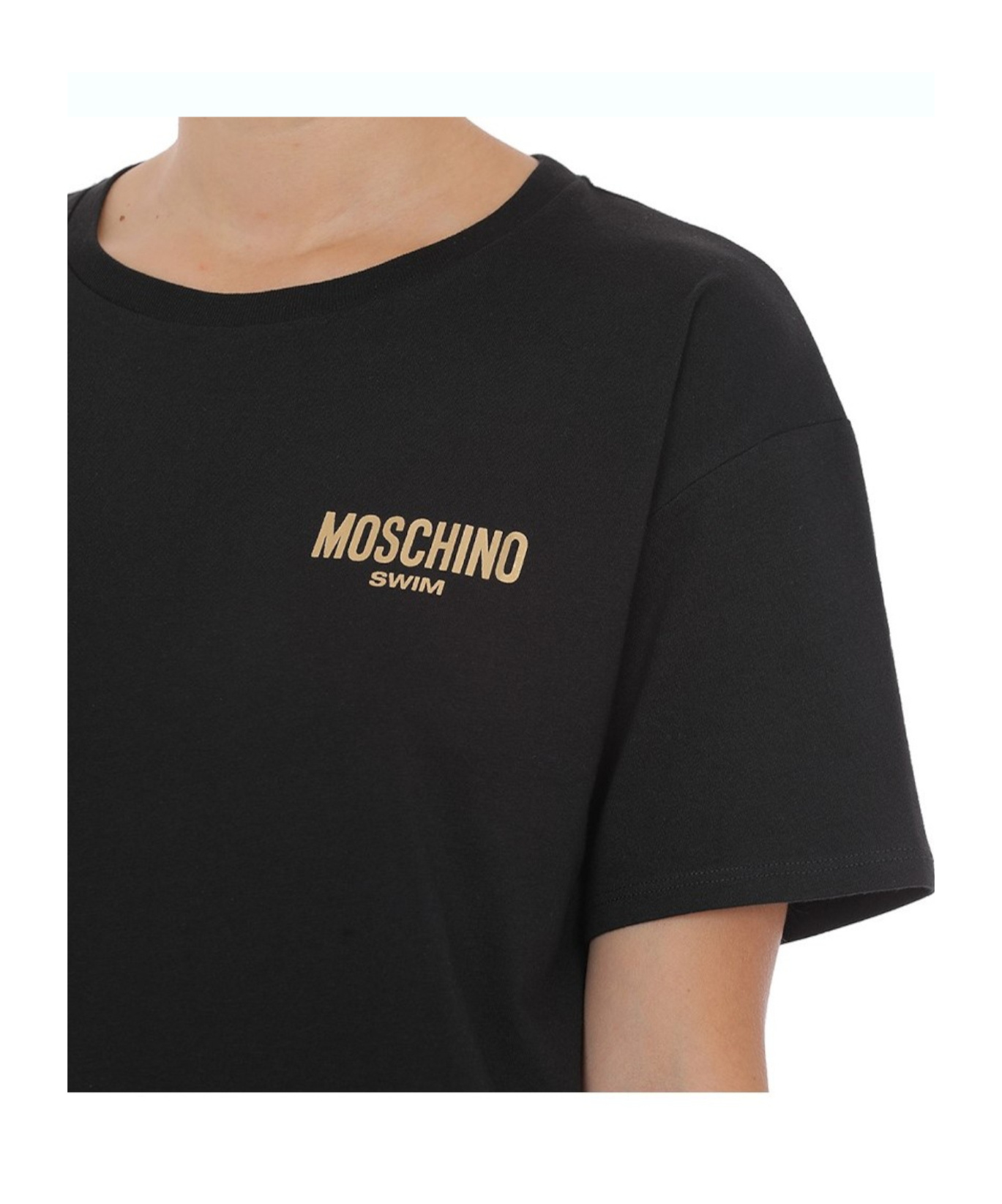 Moschino Short-sleeved T-shirt In Black