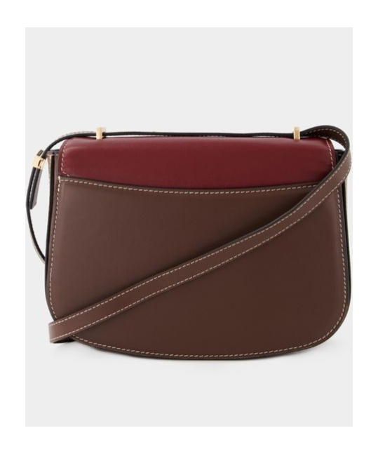 Vanessa Bruno Romi Flip Shoulder Bag In Red