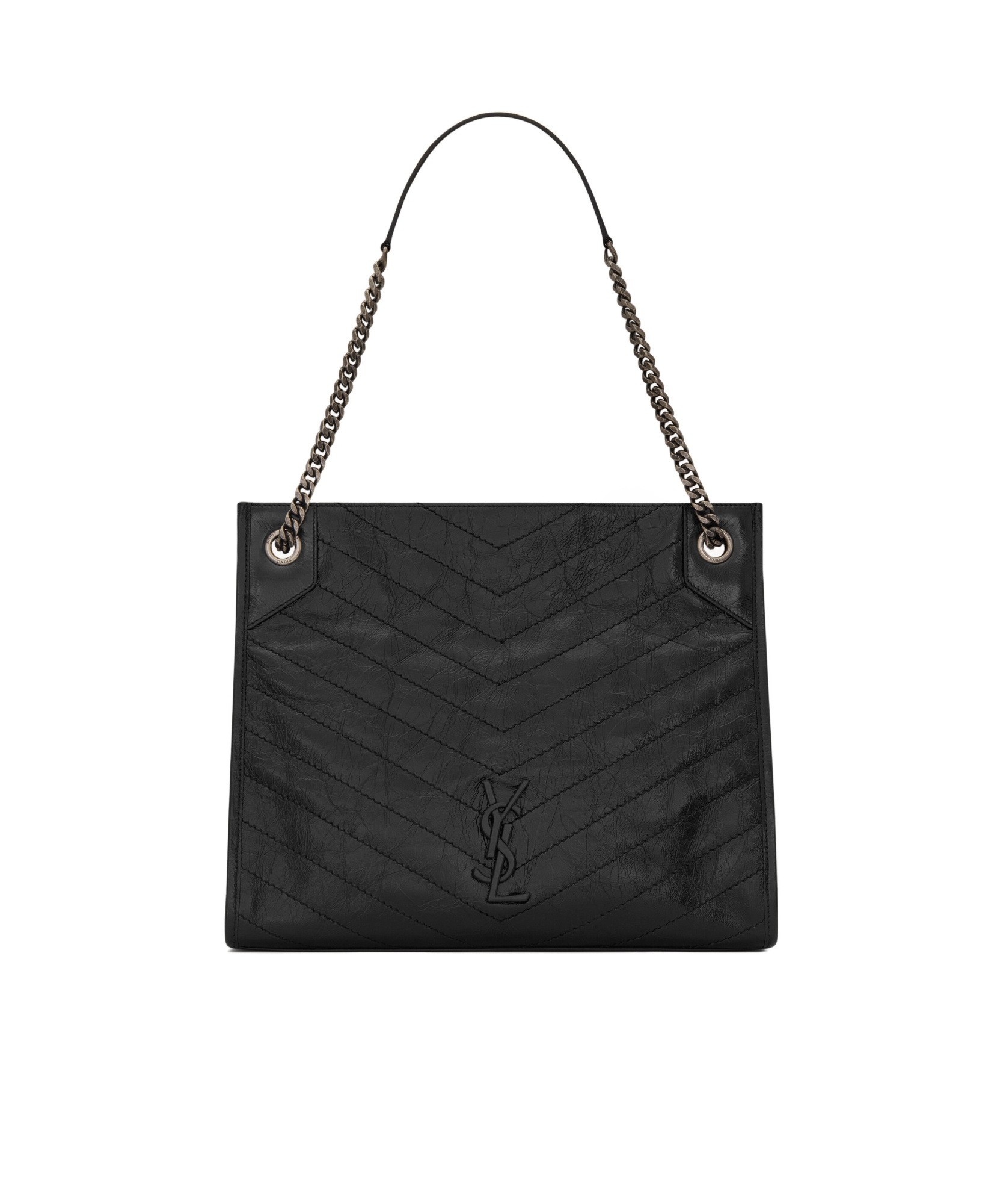 Saint Laurent Niki Shoulder Bag In Black