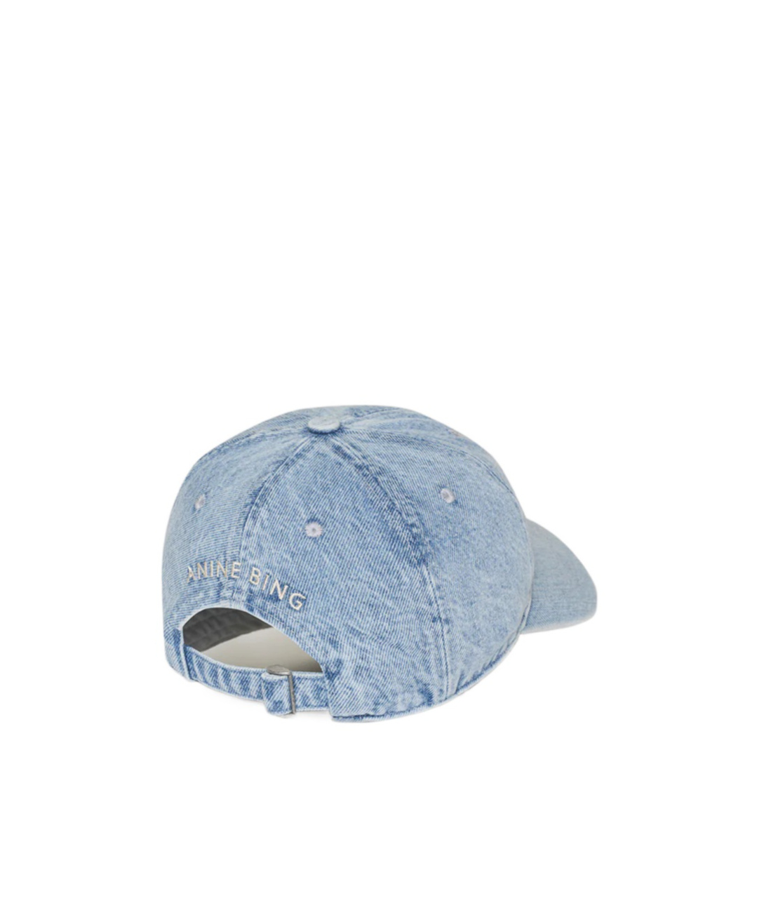 Shop Anine Bing Logo-embroidered Cap In Blue