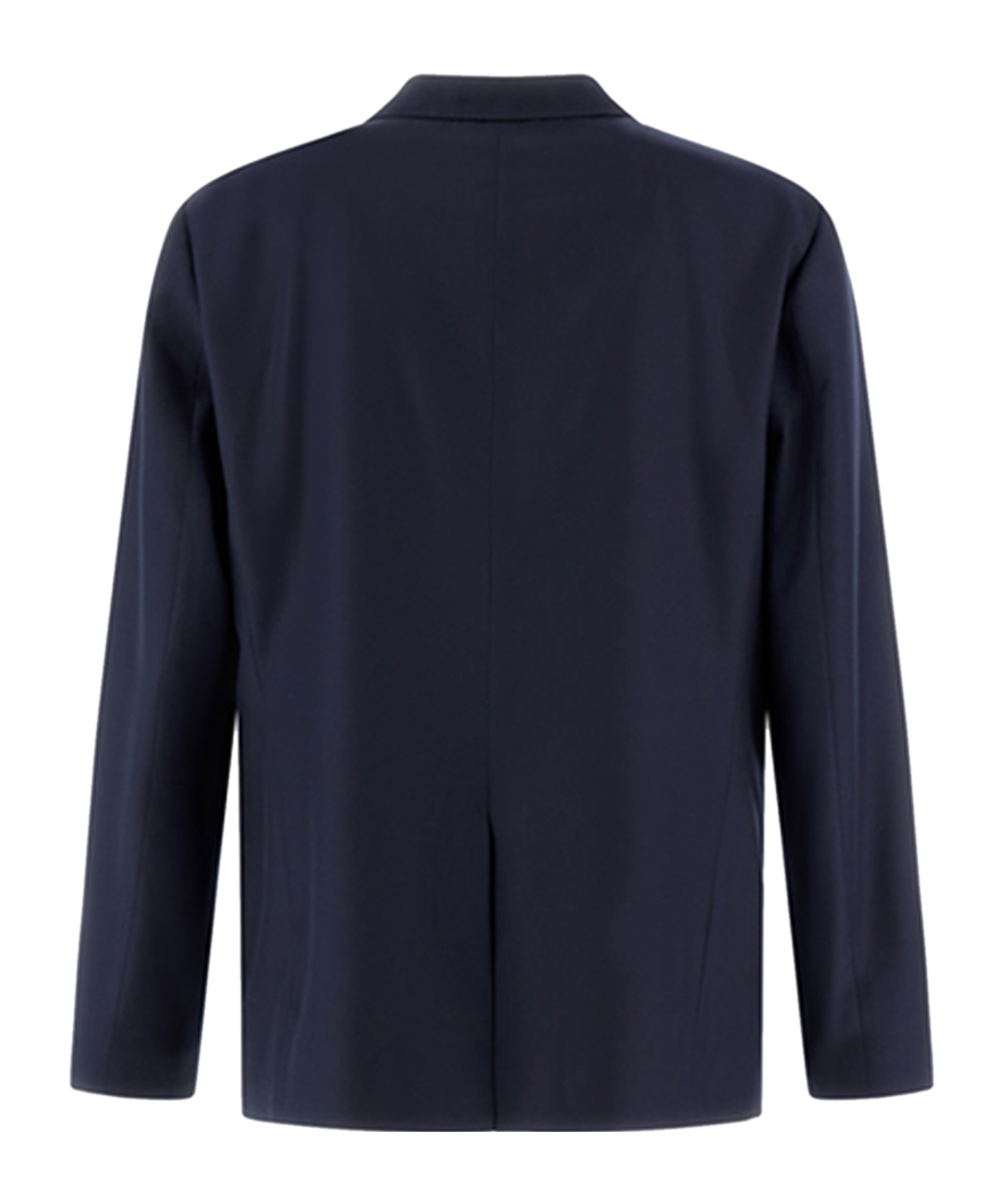 Herno Long-sleeved Suit Coat In Black