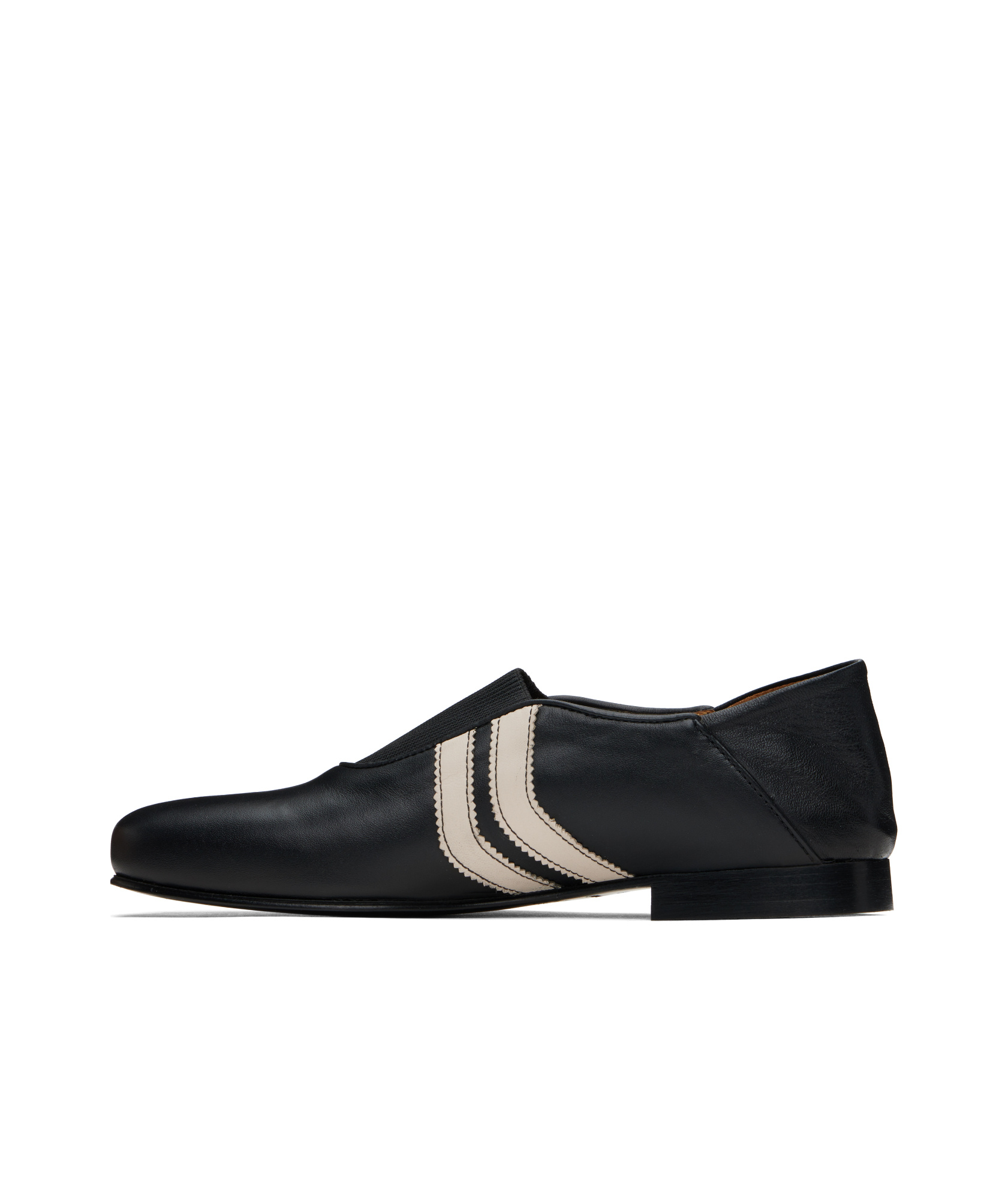 Egonlab Ballerina 2 Straps Loafers In Black