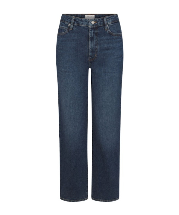 Frame High Waist Jeans In Blue