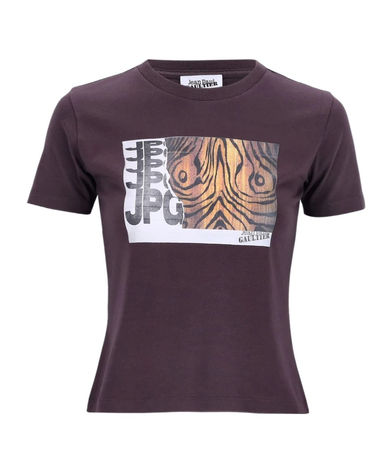 Jean Paul Gaultier Printed Wood Babby T Shirt