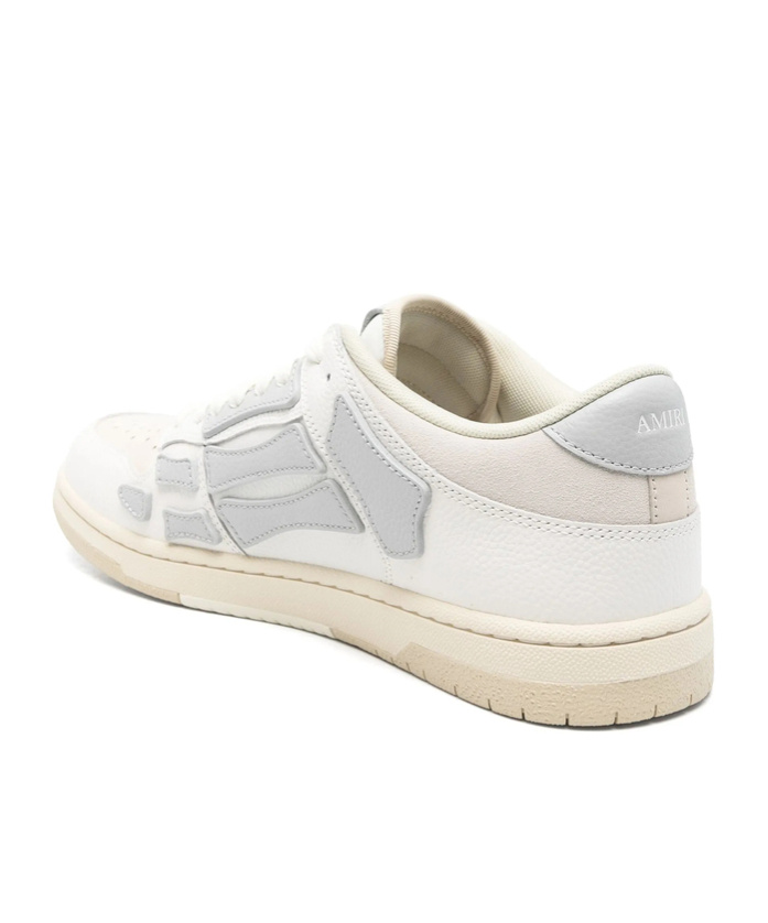 Amiri Skel Top Low Sneakers In Neutral