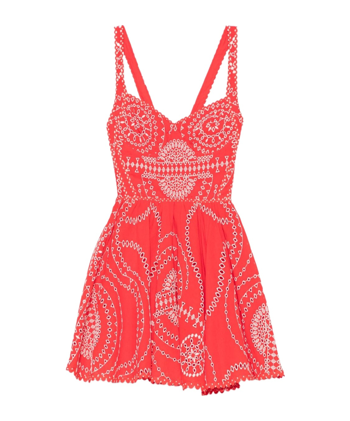Charo Ruiz Spaghetti Strap Dress In Orange