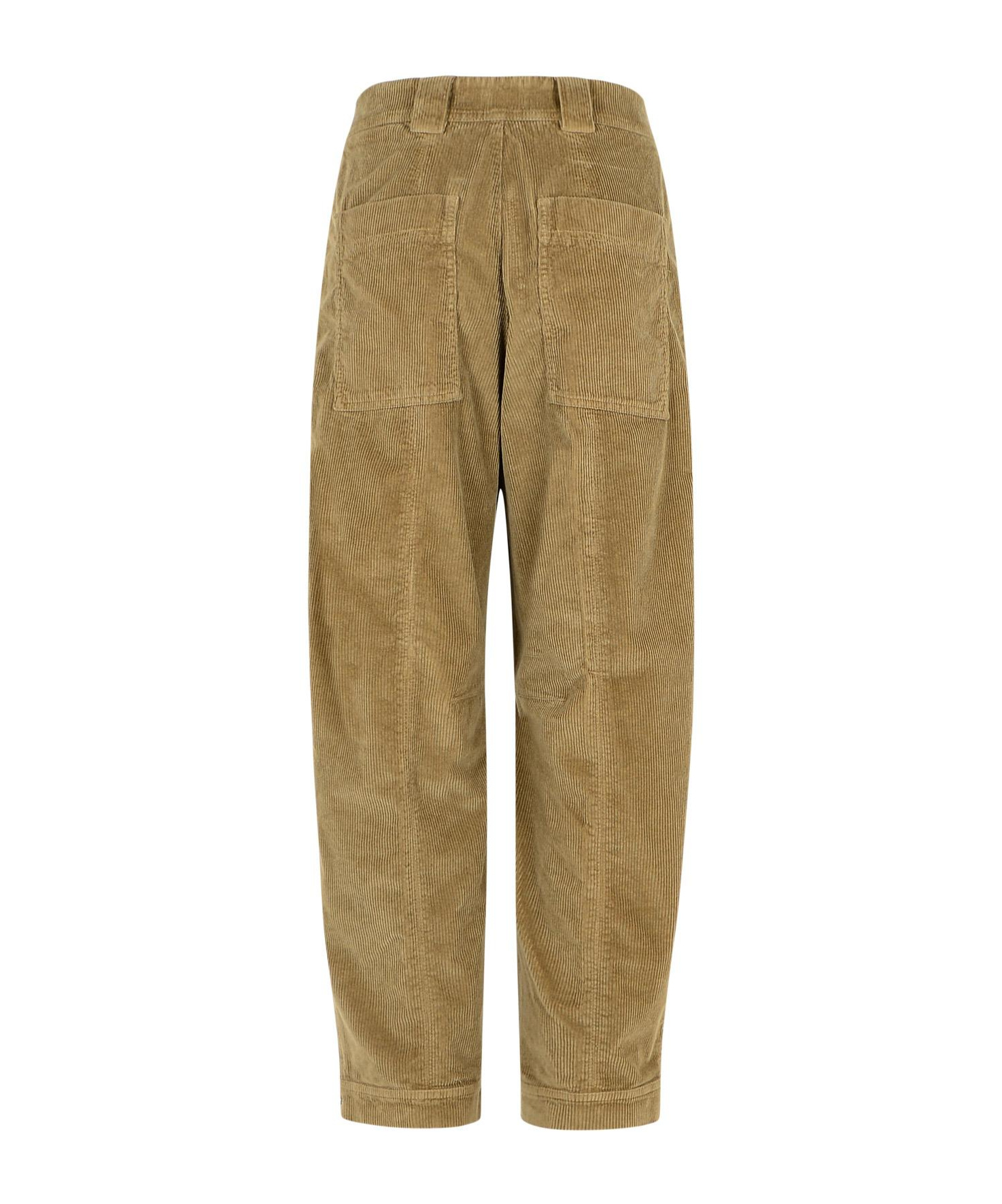 Closed Corduroy Utility Trousers In Brown
