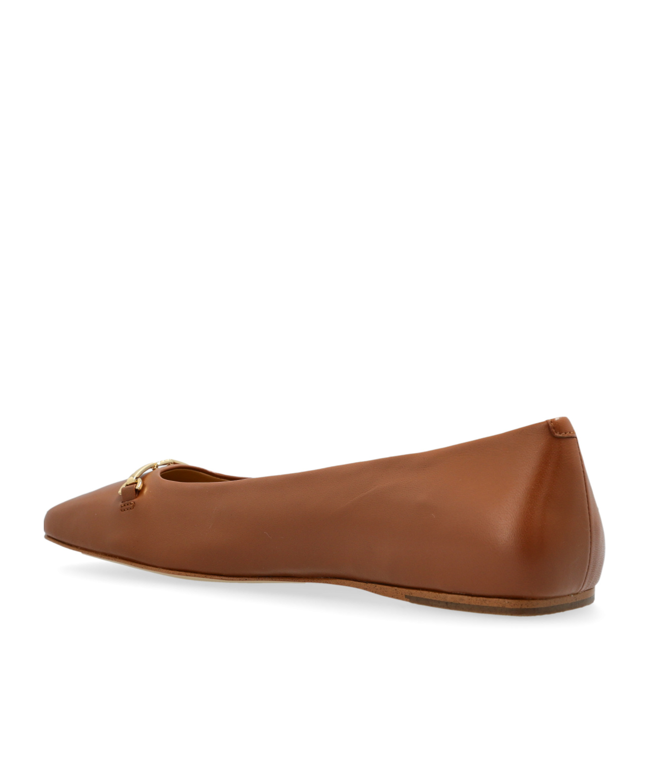 Michael Michael Kors Lena Ballerina Shoes In Brown