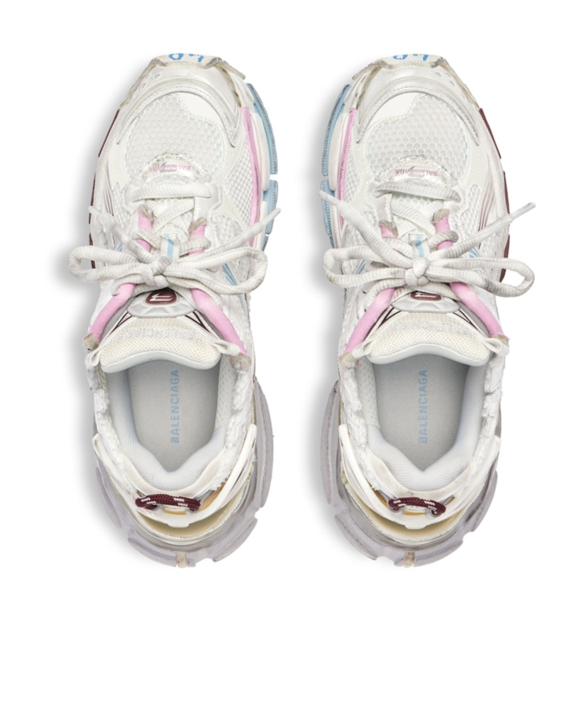 Balenciaga Runner Gradient Low-top Sneakers In White