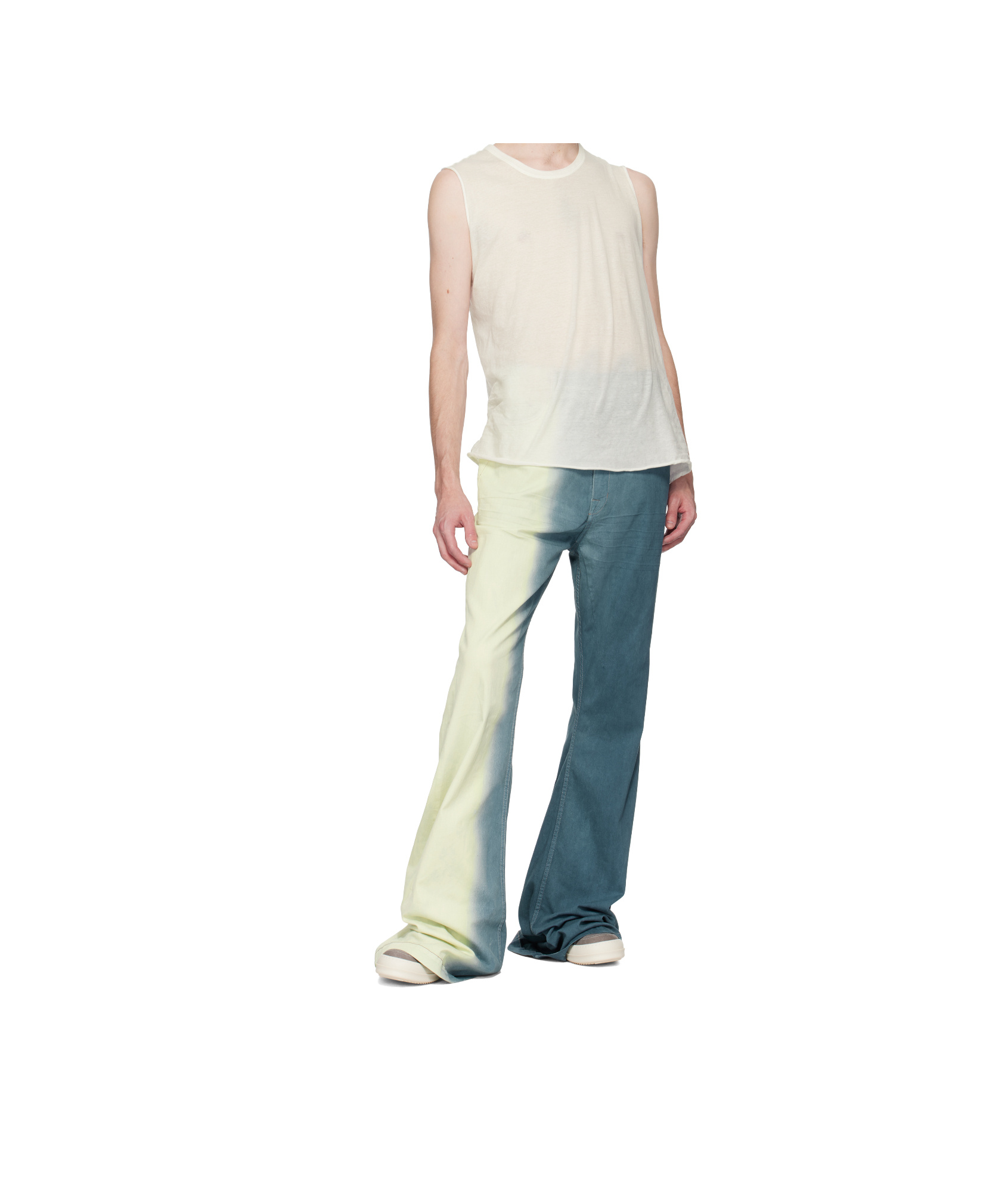 Rick Owens Drkshdw Hollywood Jeans In Blue