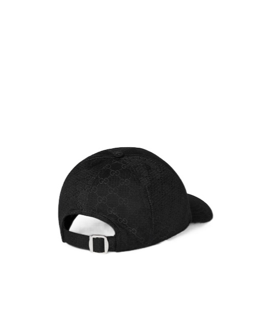 Gucci Logo Baseball Cap In Black