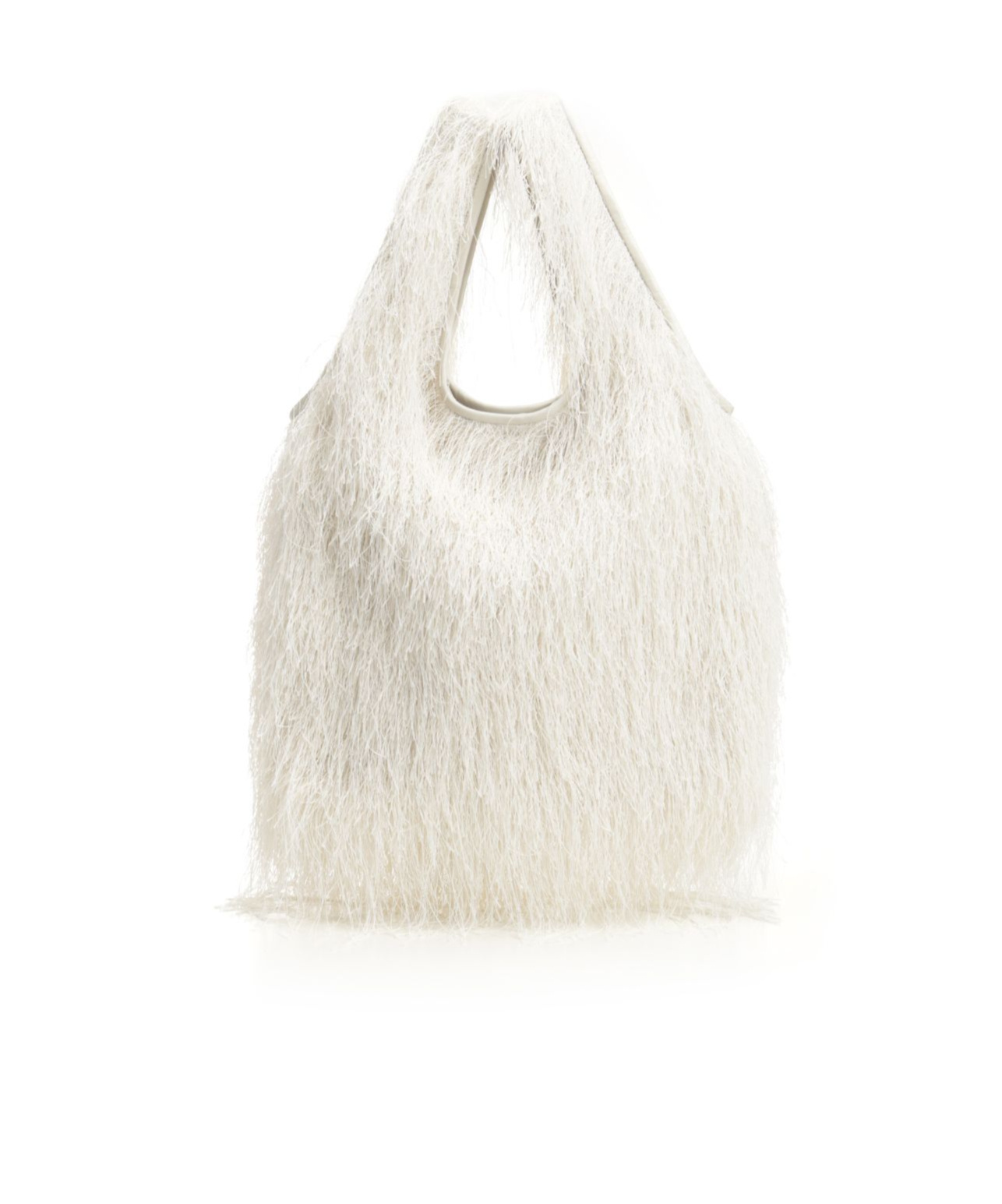 Dries Van Noten 00218-bw252-march171-2031 W.l.bag Handbags White In White