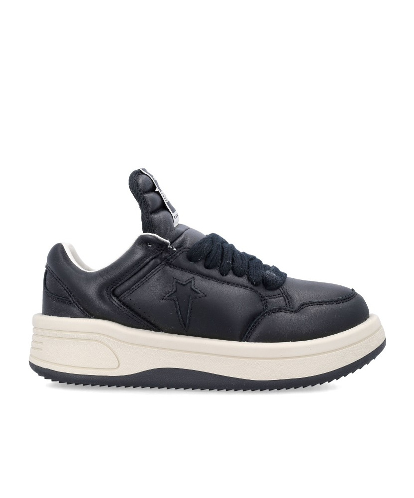 Converse X Drkshdw Turbowpn Leather Low-top Sneakers In Black