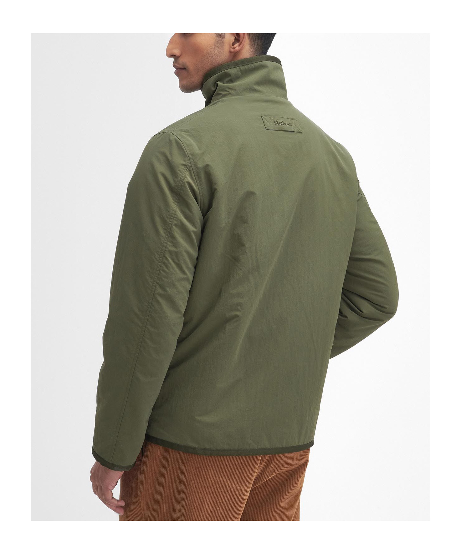 Barbour Double-sided Casual Jacket In Green