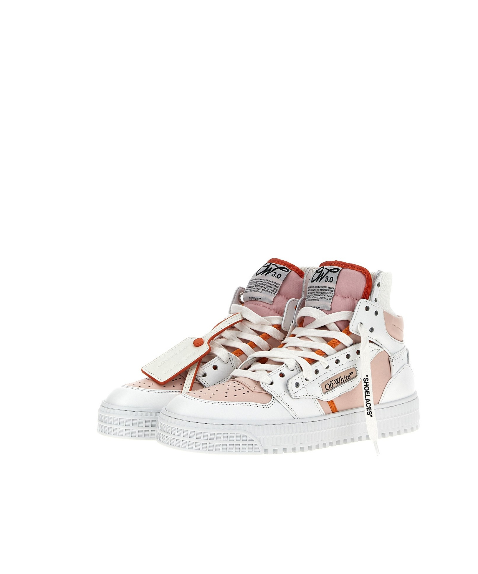 Off-white Chic Fall Boot Sneakers For Women In White