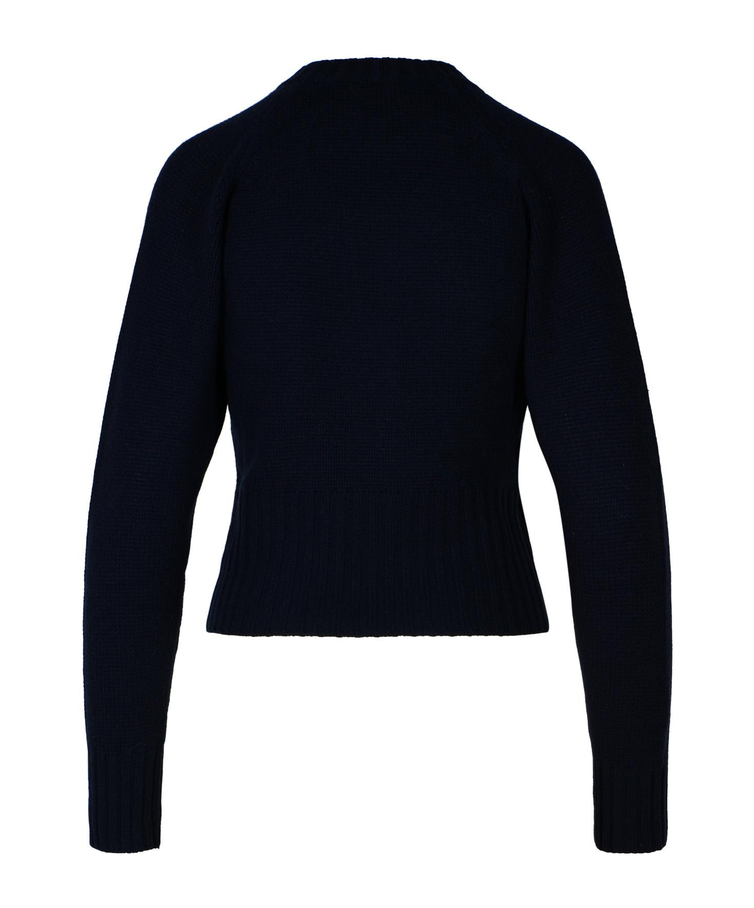 Fabiana Filippi Ribbed-knit Crewneck Jumper In Black
