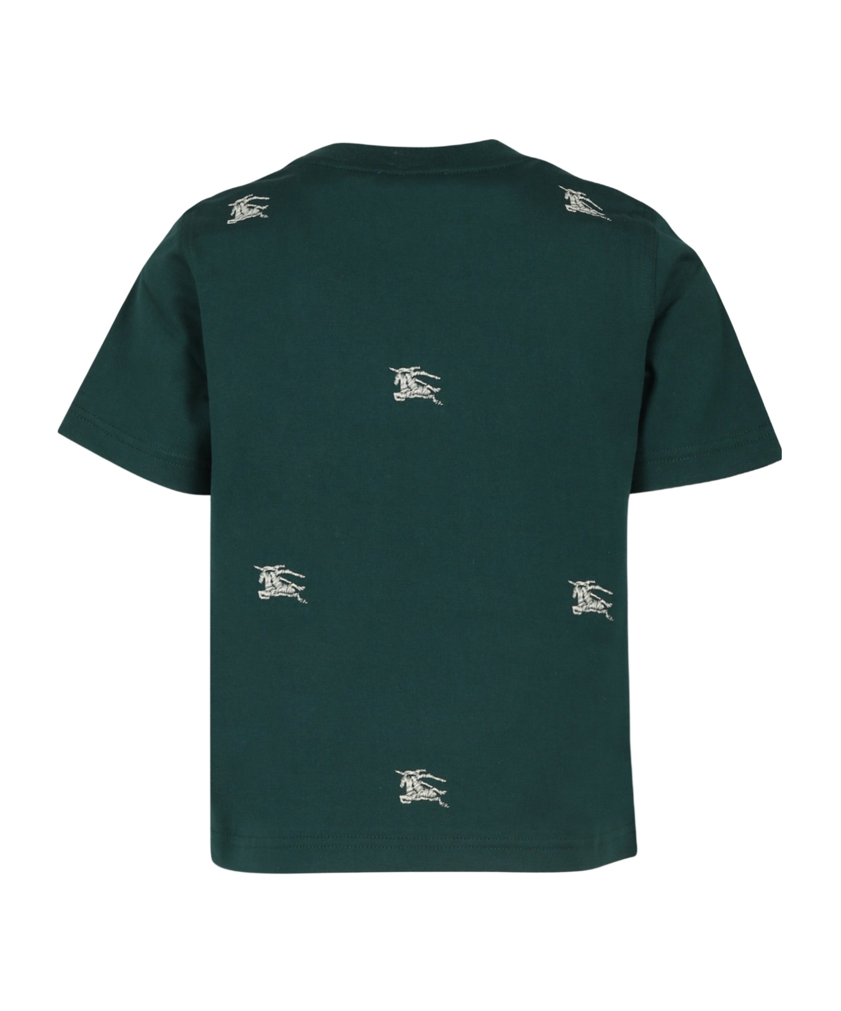 Burberry Ekd Cotton T-shirt In Green