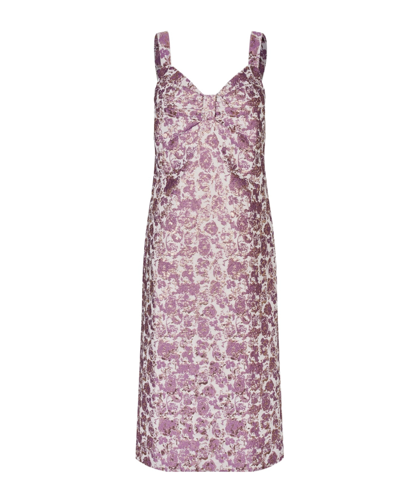 Shop Baum Und Pferdgarten Amneh Midi Dress In Multicolor