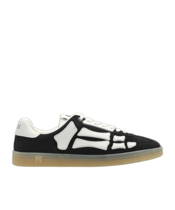 Amiri Pacific Bones Low-top Sneakers In Black