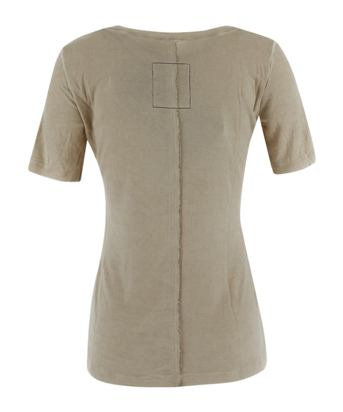 Uma Wang Crew Neck T-shirt In Dirty White