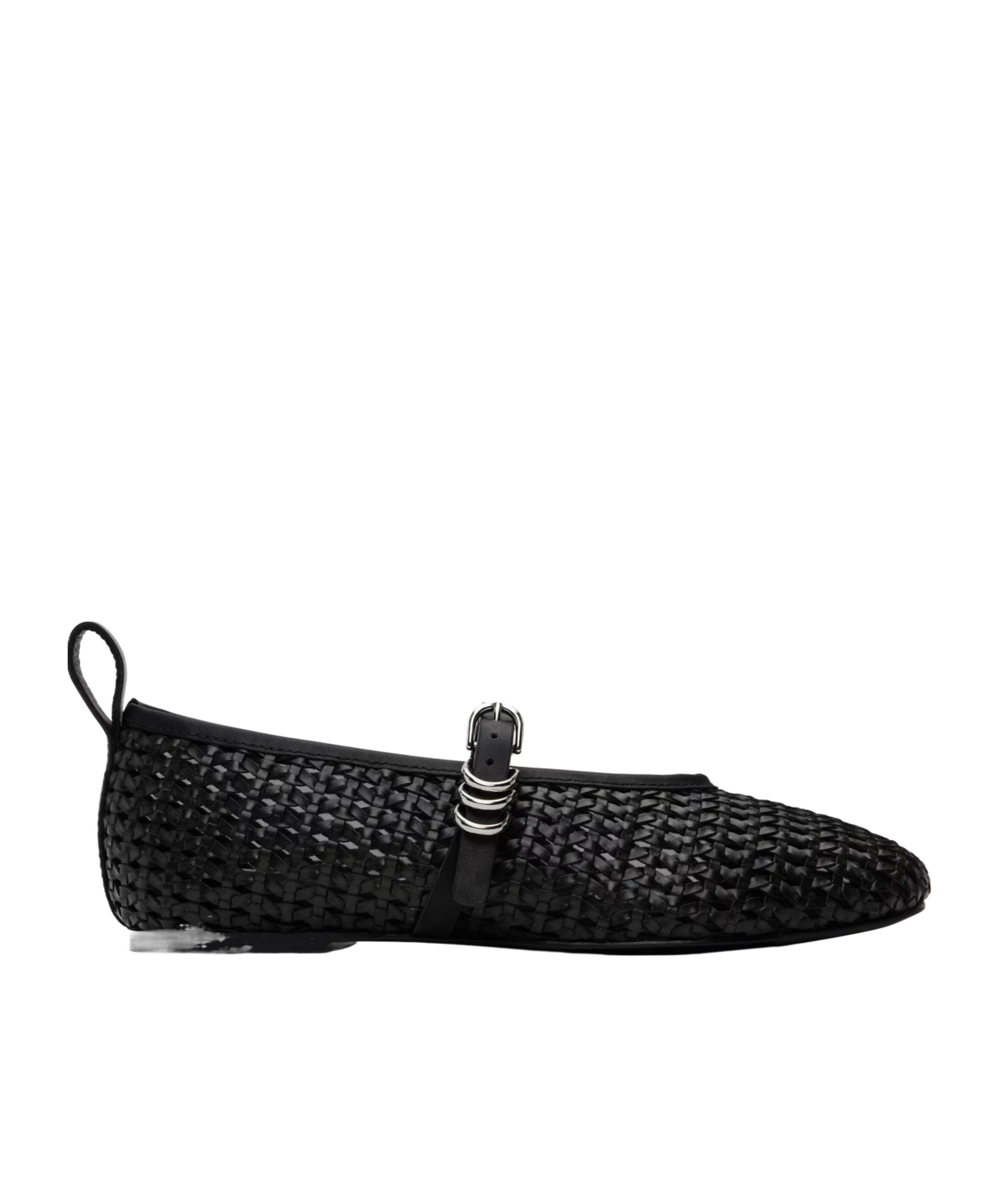 Rag & Bone Square Toe Mary Janes In Black