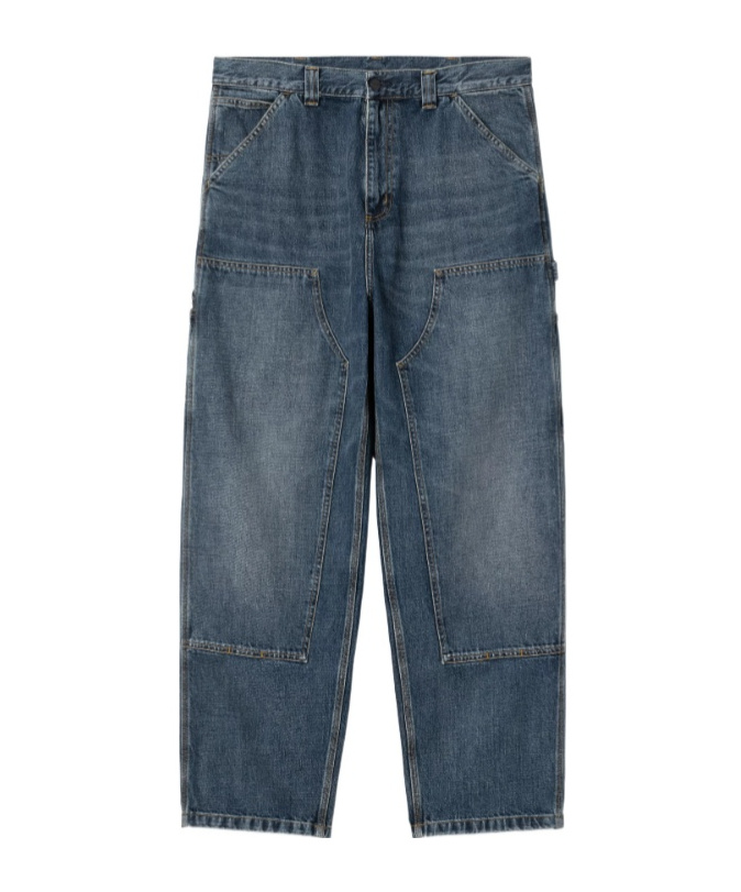 Carhartt Og Double Knee Denim Jeans In Blue
