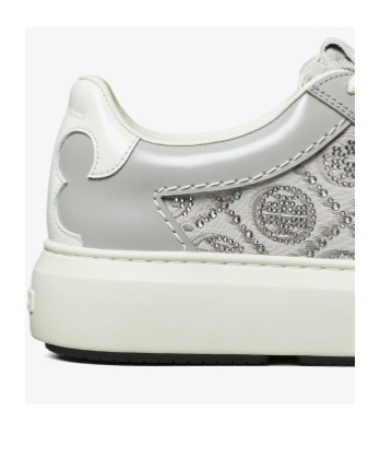 Tory Burch Laced Sneakers In White