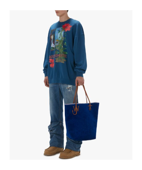 Jw Anderson J.w.anderson Women 'tall Anchor Tote' Shopping Bag In Blue