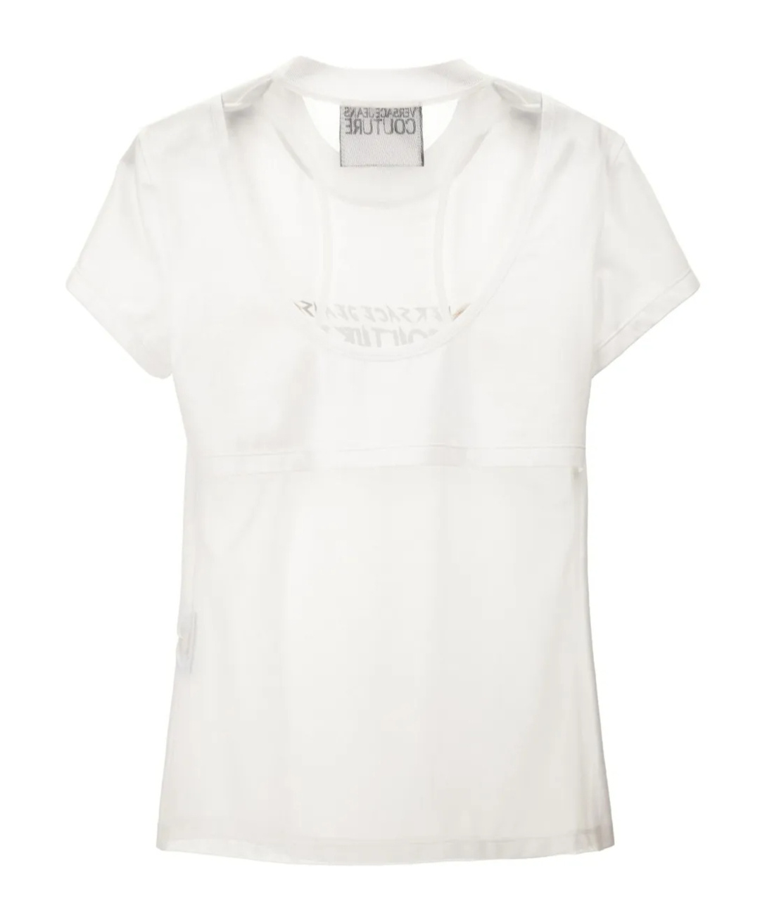 Versace Jeans Logo-print T-shirt In White