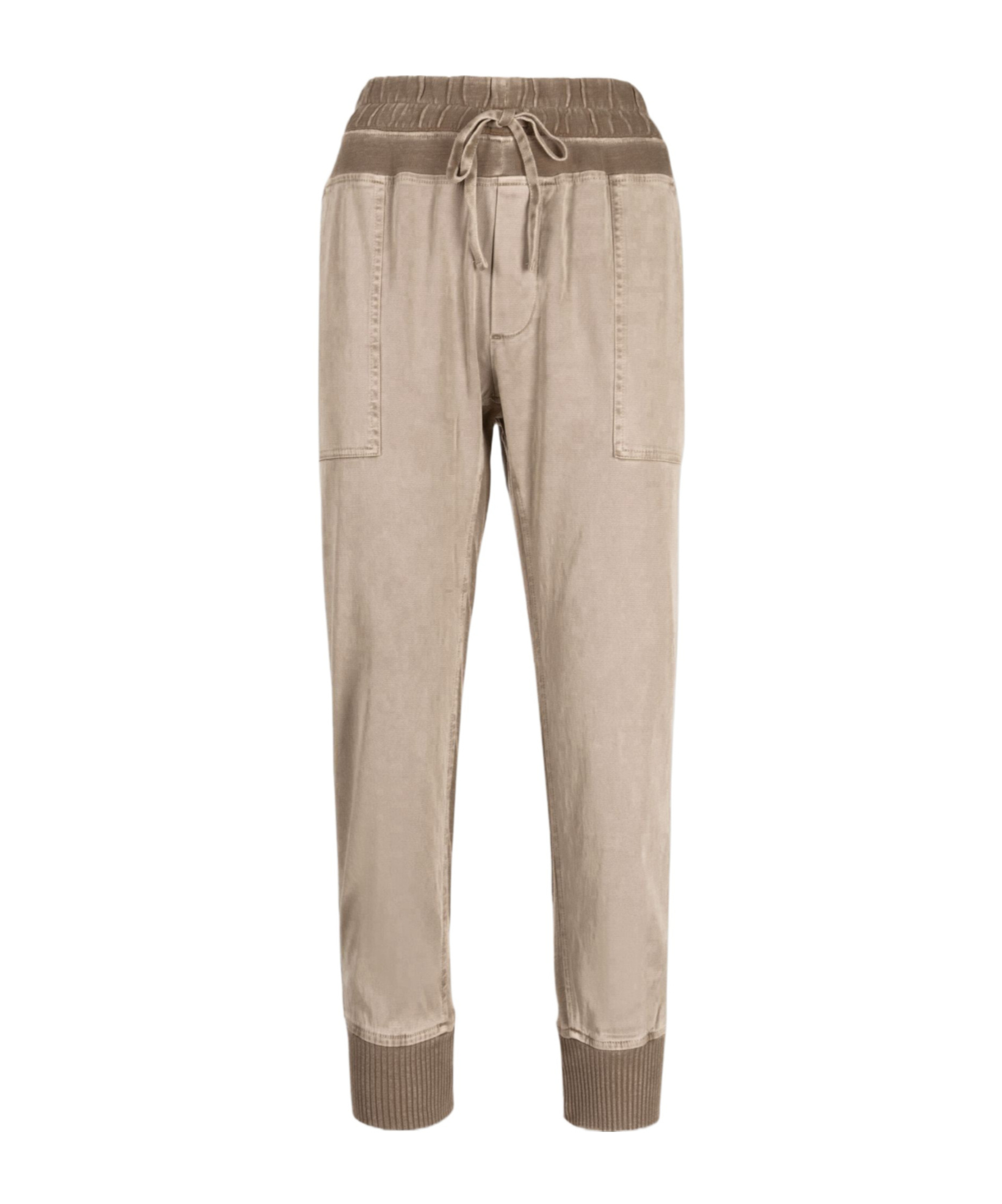 James Perse Drawstring Casual Pants In Neutral