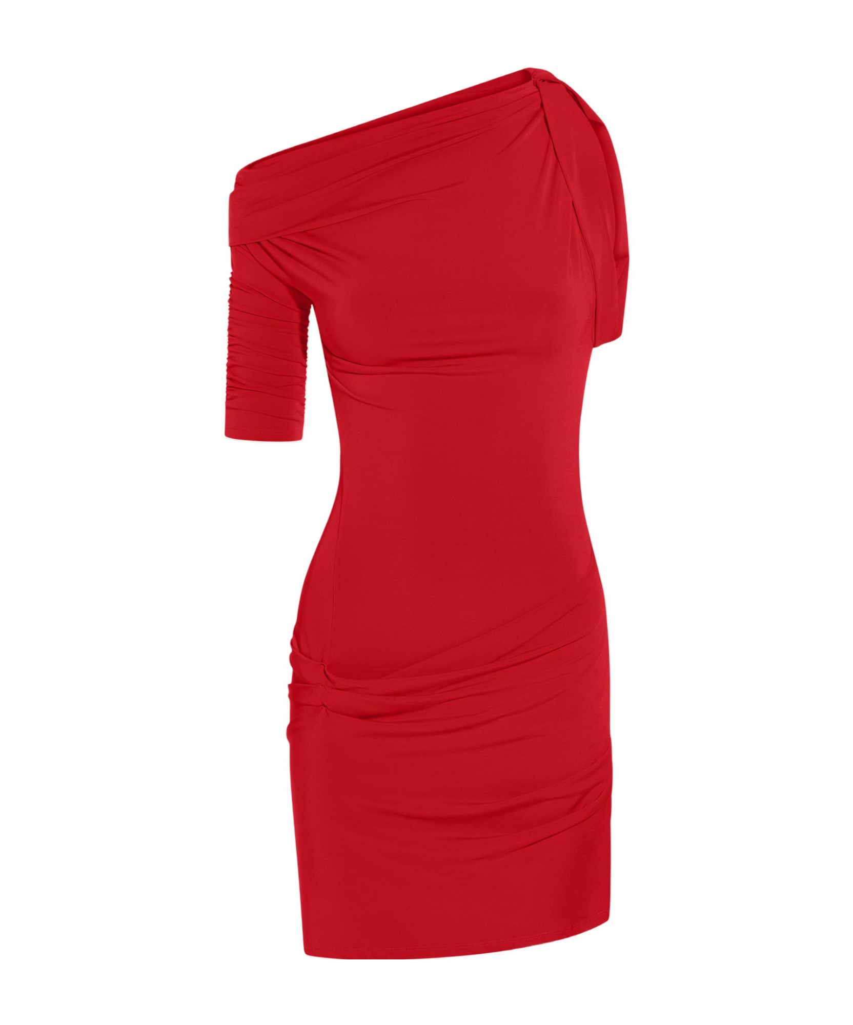 Jacquemus La Mini Dress In Red