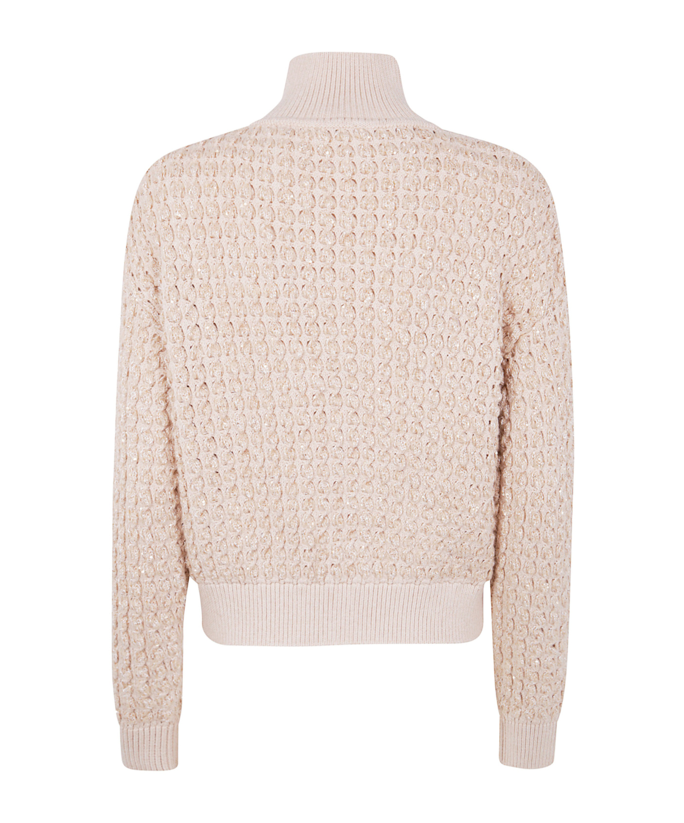 Elisabetta Franchi Turtleneck Sweater In Pink