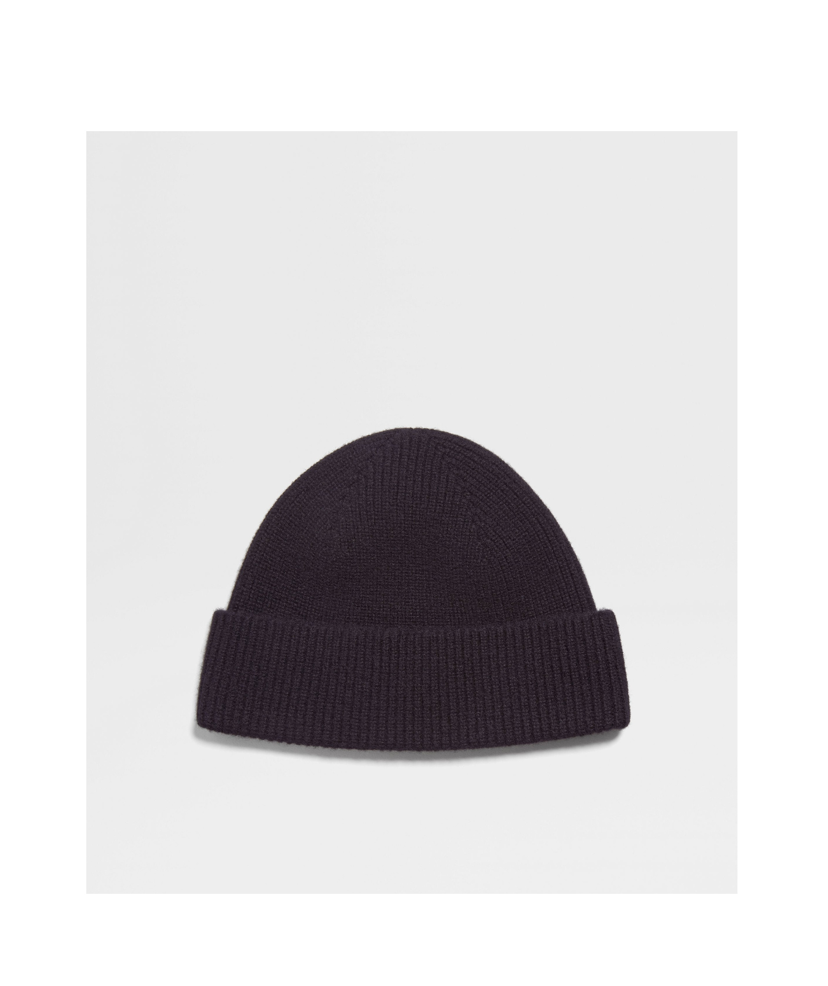 Zegna Rib Knitted Hat In Black