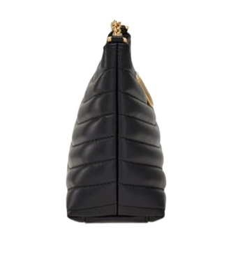Ferragamo Zip Mini Shoulder Bag In Black