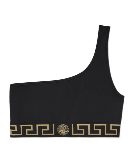Versace Greca Border Bikini Top